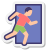 Notausgangsschild icon