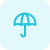 parapluie-externe-comme-couverture-d'assurance-logotype-mise en page-protection-tritone-tal-revivo icon