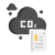 dióxido de carbono-externo-energía-renovable-flaticones-planos-iconos-planos-6 icon