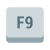 tecla f9 icon