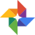 Google photos with pinwheel logo an image storage service icon