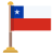 Chile Flag icon