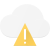 Cloud Warning icon