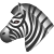 斑马表情符号 icon
