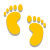 Baby-Füße icon