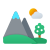 paisaje de primavera icon