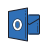微软的Outlook icon