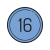 16 Circled C icon