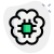 externe-verarbeitungsleistung-eines-mikrochips-mit-gehirn-logo-isoliert-auf-einem-weißen-hintergrund-künstlich-grün-tal-revivo icon