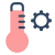 Thermomètre automatique icon