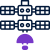 station-spatiale-externe-voyageur-espace-ligne-mixte-solide-yogi-aprelliyanto icon