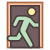 Notausgangsschild icon