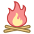 Feu de camp icon