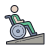 rampa para silla de ruedas icon