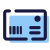 Postcard With Barcode icon