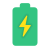 Batterie en charge icon