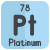 Platinum icon