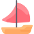 Mittelgroßes Segelschiff icon