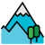 Mountain icon icon