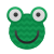 Gestrickter Frosch icon