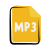 Музыка в MP3 icon