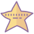 estrela desenhada à mão icon