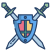 Knight Shield And Sword icon