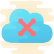 Cloud Cross icon