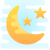 Lune et étoiles icon