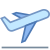 Flugzeug Abflug icon