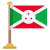 Burundi Flag icon