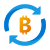 Exchange Bitcoin icon