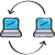 Laptop switch icon