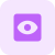 Preview function tab representing eye layout template icon