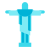 Statue von Christus, dem Erlöser icon