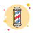 Poste de barbeiro icon