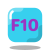 tecla f10 icon