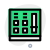 Music remixing and enhancing sampler controller unit icon