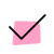 Select checkmark symbol to choose true answer icon