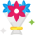 flower bouquet icon