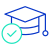 Mortarboard icon