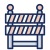 Road Barrier icon