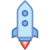 Gestartete Rakete icon