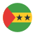Sao Tome And Principe Circular icon
