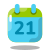 Calendário 21 icon