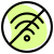 No wireless internet connectivity in a specific area icon
