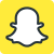 Snapchat a multimedia messaging app used globally icon