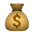 お金の袋の絵文字 icon