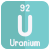 Uranium icon