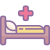 Cama de hospital icon